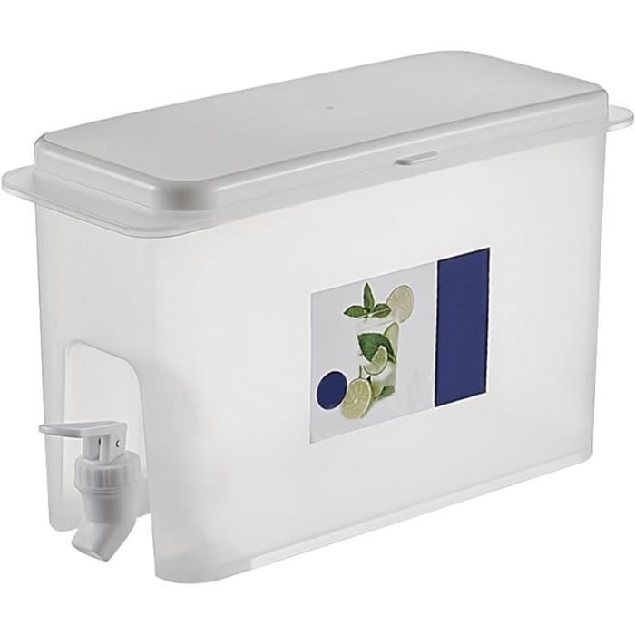 Lot De 2 Distributeurs à Boisson Pour Réfrigérateur | Garde Le Pétillant, Anti-fuites, Pratique