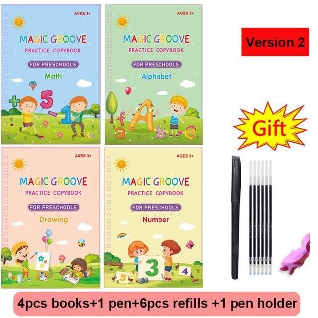 CAHIER,Style2 in EnglishLivre de pratique magique avec stylo, 4