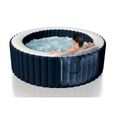 Spa gonflable INTEX - Blue Navy - 196 x 71 cm - 4 places - Rond - 28430EX-1