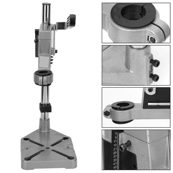Support De Perceuse à Colonne Pour établi - Conversion Perceuse à Main En Perceuse Stationnaire - 2