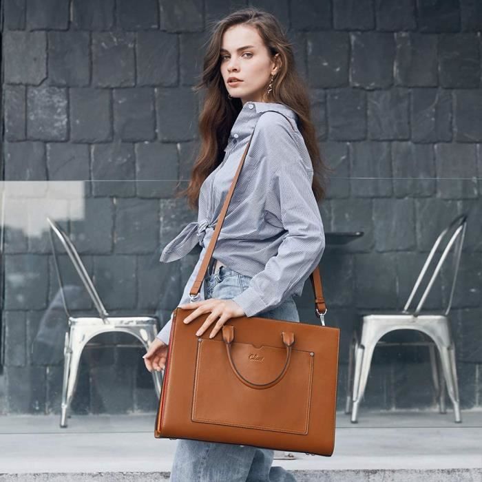 Sac porte document femme deals