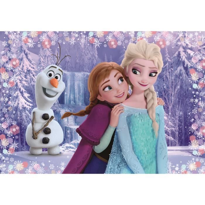 CLEMENTONI - 2x20 pièces - La Reine des Neiges 2 - Cdiscount Jeux - Jouets