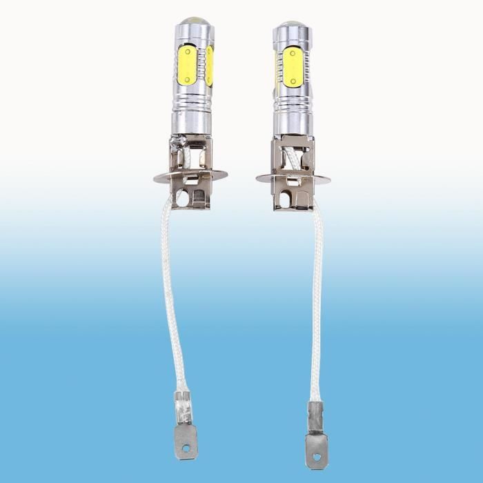 Dilwe Ampoule de phare à LED 2 pièces phare de voiture connecteur H7 Dilwe Ampoule de phare à LED 2 pièces phare de voiture connecteur H7