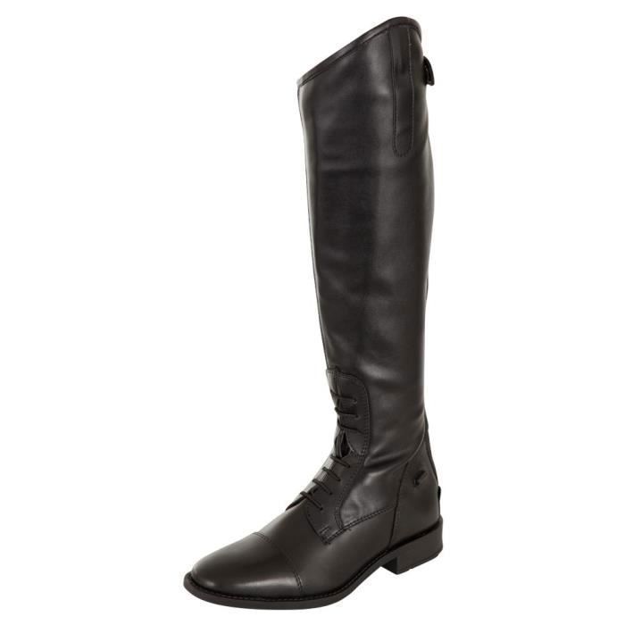 Bottes équitation DER.DAU Homme – Cuir Noir, Taille US 9.5, Personnalisées