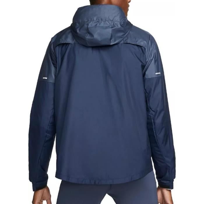 Veste De Running Marine Homme Nike Shield Runner Bleu Cdiscount Pret a Porter