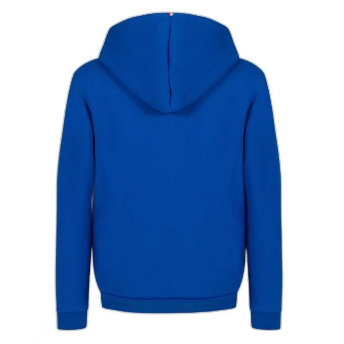 Sweat capuche enfant Le Coq Sportif Ess N 2 bleu lectrique