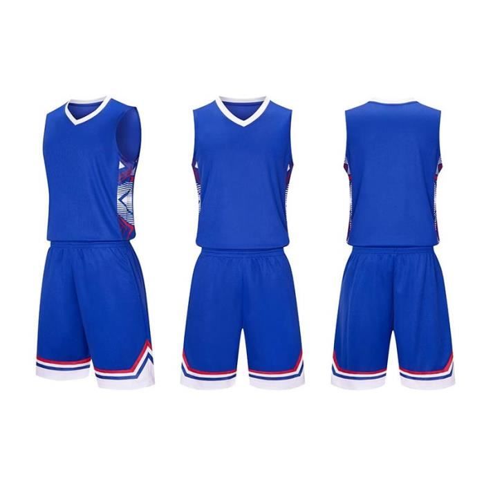 Maillot de basket-ball à séchage rapide pour enfants, shorts en fibre  trempés, uniforme de basket