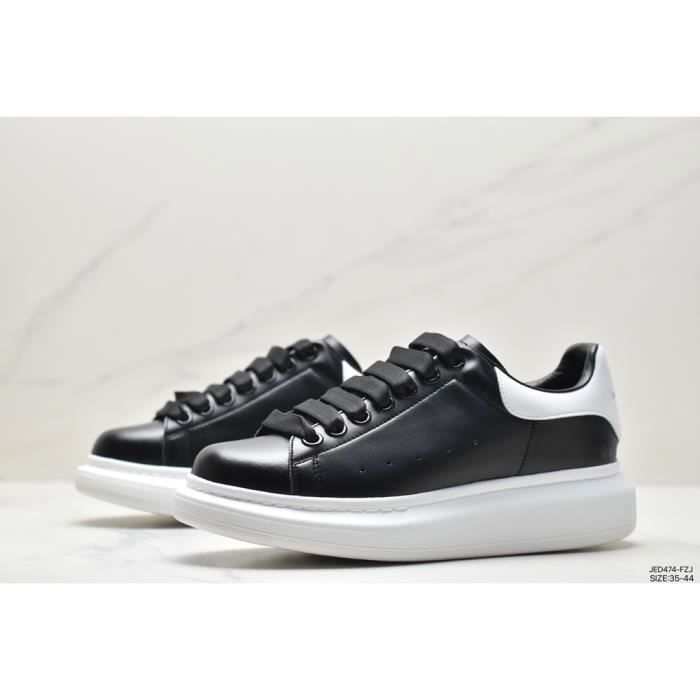 Alexander McQueen 553770WHGP51070 Black Homme Femme Chaussures