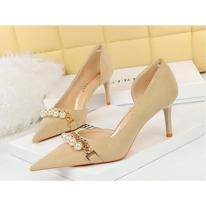 Escarpin beige pas cher on sale
