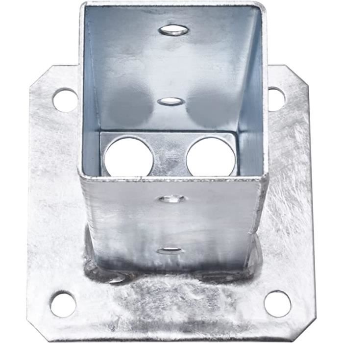Douille De Sol Unimet Profix Pour Parasol - Support Tube 17 à 33 Mm, Fixation Terrasse Ou Béton - Idéal Jardin, Plage