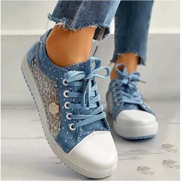 Chaussures femme bleu electrique hot sale