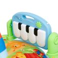 Tapis bébé de fitness - Tapis d'eveil Piano à pédale pour bébé avec Musique-2
