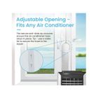Joint de FenêTre AirLock pour Climatiseur Portatif, Joint de FenêTre Flexible pour Plaque D'éTanchéIté en Tissu de 400 Cm avec - Bricolage