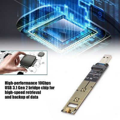 Adaptateur M.2 NVME/AHCI Vers SSD MacBook Mini A1347 (2014) - Compatible MEGEN2, MEGEM2, MEGEQ2 - Upgrade Facile