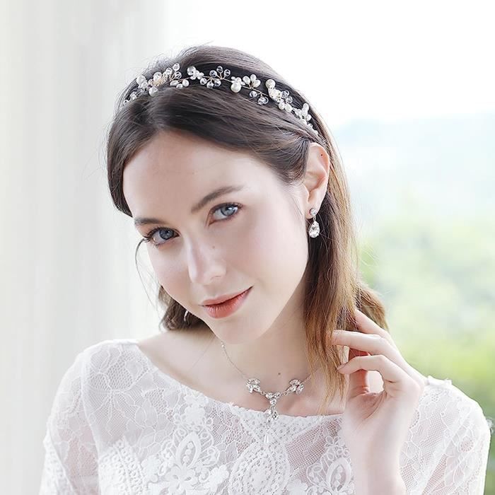 Serre-Tête Femme Or Feuilles - Bijoux Cheveux Mariage, Communion, Cérémonie - Élégant Et Festif