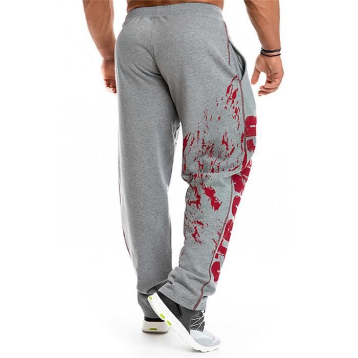 Pantalon de sport homme GO™ survêtement fitness lâche