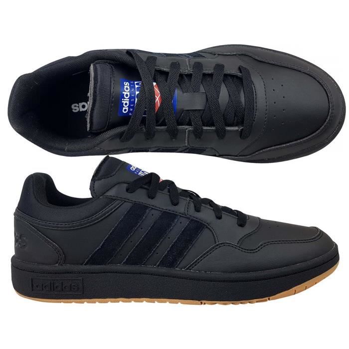 ADIDAS Baskets Hoops 2.0 K - Enfant garçon - Noir et rouge Noir et rouge -  Cdiscount Chaussures