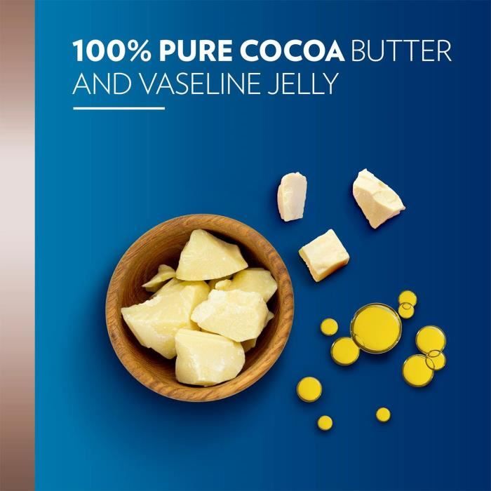 Vaseline Jelly Cocoa Radiant Moisture Body Butter 250ml, 3Pk - Cdiscount Au  quotidien