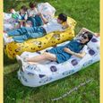 Avec oreiller 5 - Matelas à air portable pliant ultraléger, lits de camping en plein air, canapé paresseux, s-3