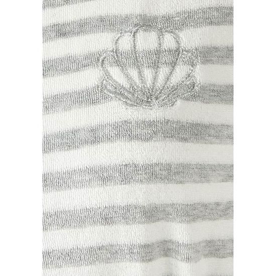 Robe de chambre Damart Robe de d tente zipp e en ponge Gris