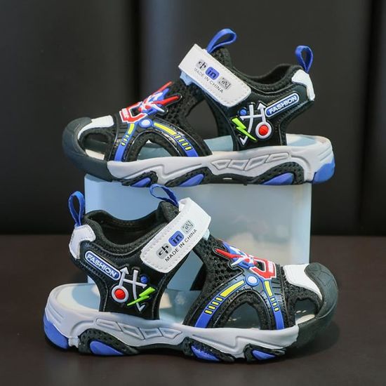 NOUVEAU veuillez les Taille 33 Walkx Kids Enfants garçons Sneaker Chaussures Bleu + 