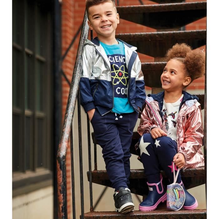 Pantalon de jogging bebe garcon uni Marine Cdiscount Pret a Porter