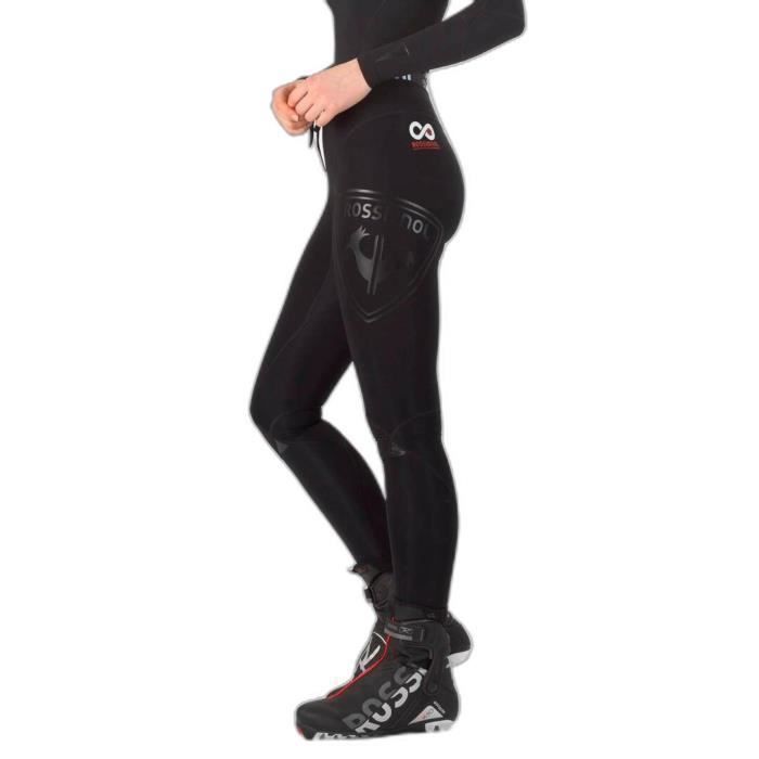 Collant de compression femme Rossignol Infini Race Carbon black S Ski Compression ciblee Coupe slim Carbon black Cdiscount Sport