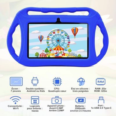 Tablette pour enfant personnalisée en gros Tablette éducative Android pour enfan