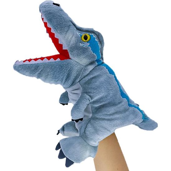 Marionnette Dinosaure à Main En Peluche – Jouet Rigolo Pour Enfant, Jeu De Rôle Imaginatif Et Cadeau éducatif