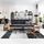 Tapis de salon en polypropylene
