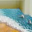 Wallpaper 3d Plage Plancher Mur Autocollant Amovible Autocollants Muraux For Android