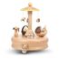 Boite A Musique Rotatif En Bois Chariot Bebe Decoration De Jouet De Cadeau De Noel Pour Les Enfants Multi Colore Cdiscount Jeux Jouets