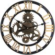 58cm horloge murale geante xxl pendule industriel horloge silensieuse horloge à quartz vintage pour salon, salle, chambre, bureau-0