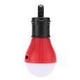 1pc 3 LED Lumières de camping suspendu Ampoule de tente portable Lampe Lanterne pour Pêche rouge Personne mixte-0