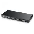 RÉSEAU, Commutateur, Commutateur autonome, Zyxel Gs1900-48 Gbe L2 Smart Switch Rack spécifications Ports LAN 48N Type et vitesse des-0