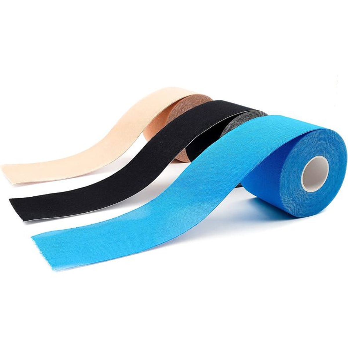Ruban de sport élastique précoupé de kinésiologie en coton original KT Tape, noir | Canadian Tire