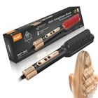 HK1RBOX Brosse Lissante pour Cheveux, Fers à boucler Fer à Lisser Peigne Chauffant Avec 25s PTC Chauffage, Brosse Chauffante