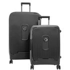 DELSEY PARIS Lot 2 valises rigides Montcenis cabine 55cm et soute 76cm - Noir - MONTCE1