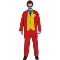 Déguisement Joker Rouge Homme - FIESTAS GUIRCA - Batman - Tergal