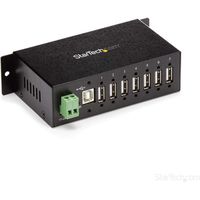 StarTech.com Hub USB 2.0 a 7 ports avec Protection ESD et contre les Surtensions de 350W - Montable - Concentrateur Multiport