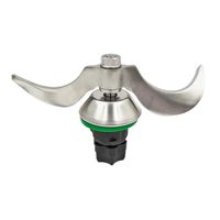 Couteau Mélangeur pour Thermomix TM5 TM6, Couteau de Rechange pour Thermomix TM5 TM6 en Acier Inoxydable, Pas de Résidu de Pâte, Accessoire De Rechange Pour Thermomix
