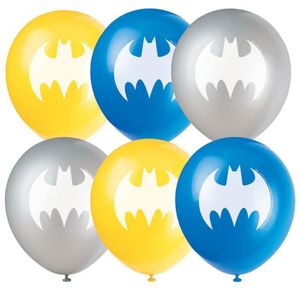 BALLON DÉCORATIF  Haza Original ballons de fête Batman30 cm en latex