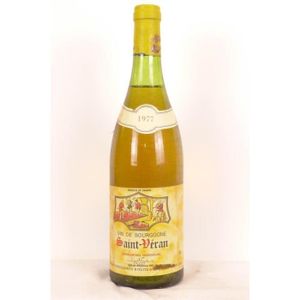 VIN BLANC saint-véran doucet blanc 1977 - bourgogne