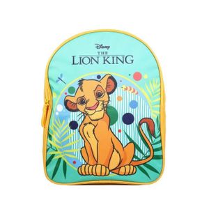 SAC À GOUTER BAGTROTTER Sac à dos gouter 31 cm maternelle Disney Le Roi Lion Vert