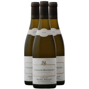 VIN BLANC Chassagne-Montrachet Blanc 2020 - Lot de 3x75cl - 