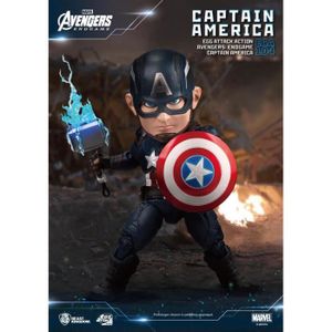 FIGURINE - PERSONNAGE figurine Marvel Avengers Endgame Capitan America, Fabriqué en PVC. Hauteur 15 cm.