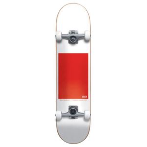 SKATEBOARD - LONGBOARD Skateboard Complète G0 Block Serif 8' White/Red - 