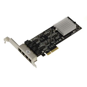 Carte réseau PCIe 2.0 1x 4 Ports Quad GIGABIT ETHERNET - CHIPSET Intel