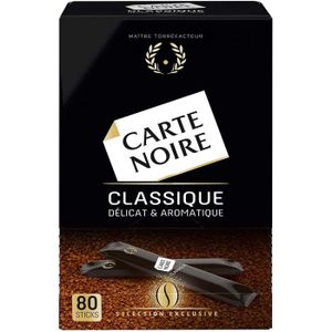 CAFÉ SOLUBLE Cafe Et Expresso - Noire Classique Format Stick Café Instantané Soluble
