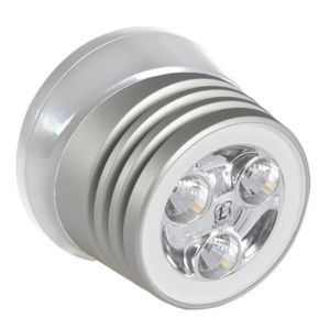 ÉCLAIRAGE SECOURS Lumitec Zephyr LED Spreader-Deck Light - Brushed White Base - White Non-Dimming